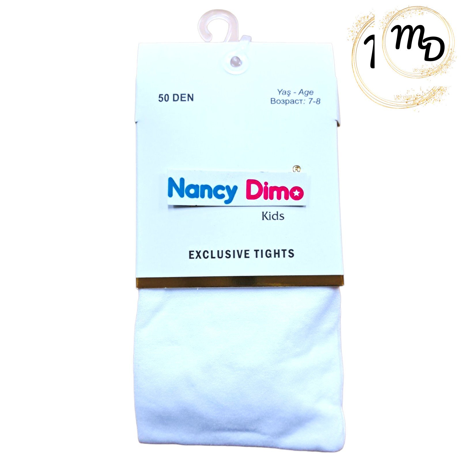 01-0193-o1 Καλσόν 1-2χρ. Παιδικό 6αδα Λευκό 50Den Maria Shop Για Κορίτσι - Image 1