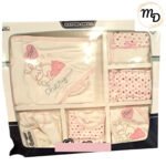 Σετ Ρούχων Βρεφικό Maria Shop 0-3μην. Για Κορίτσι Βαμβακερό - Image 2