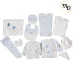 Σετ Ρούχων Βρεφικό Maria Shop 0-3μην. Για Αγόρι Βαμβακερό