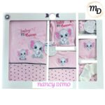 Σετ Ρούχων Βρεφικό Maria Shop 0-3μην. Για Κορίτσι Βαμβακερό - Image 2