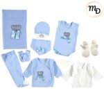 Σετ Ρούχων Βρεφικό Maria Shop 0-3μην. Για Αγόρι Βαμβακερό