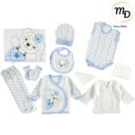 Σετ Ρούχων Βρεφικό Maria Shop 0-3μην. Για Αγόρι Βαμβακερό