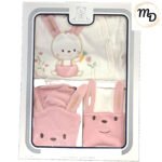 Σετ Ρούχων Βρεφικό Maria Shop 0-3μην. Για Κορίτσι Βαμβακερό - Image 2