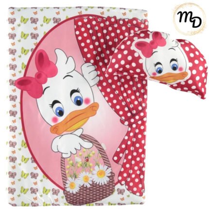 Αλλαξιέρα-Στρωματάκι 60x40cm Με Μαξιλάρι Maria Shop Για Κορίτσι Βαμβακερό