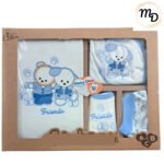 Σετ Ρούχων Βρεφικό Maria Shop 0-3μην. Για Αγόρι Βαμβακερό - Image 2