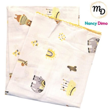 Πάνα Βρεφική Μουσελίνα 80x90cm Maria Shop Για Αγόρι/Για Κορίτσι Βαμβακερή