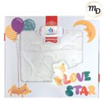 Κουβέρτα Βρεφική Κούνιας 130x105cm Σε Κουτί Maria Shop Για Αγόρι Βελουτέ - Image 2