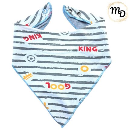 Σαλιάρα Τριγωνική Βαμβακερή Maria Shop Με Τρουξ Για Αγόρι