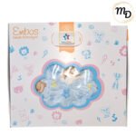 Κουβέρτα Βρεφική Κούνιας 130x105cm Σε Κουτί Maria Shop Για Αγόρι Βελουτέ - Image 2