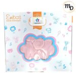Κουβέρτα Βρεφική Κούνιας 130x105cm Σε Κουτί Maria Shop Για Κορίτσι Βελουτέ - Image 2