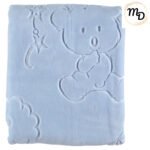 Κουβέρτα Βρεφική Κούνιας 130x105cm Σε Κουτί Maria Shop Για Αγόρι Βελουτέ