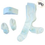 Παπούτσι Με Κορδέλα και Καλσόν Maria Shop Για Κορίτσι 0-6 μηνών Βαμβακερό - Image 2