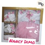 Σετ Ρούχων Βρεφικό Maria Shop 1χρ. Για Κορίτσι Βαμβακερό - Image 2