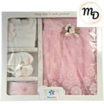 Σετ Βρεφικό Φόρεμα Maria Shop 6-9μην Για Κορίτσι Βαβμβακερό - Image 2