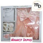 Σετ Βρεφικό Φόρεμα Maria Shop 6-9μην Για Κορίτσι Βαβμβακερό - Image 2