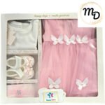 Σετ Βρεφικό Φόρεμα Maria Shop 6-9μην Για Κορίτσι Βαβμβακερό - Image 2