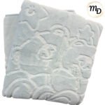 Κουβέρτα Βρεφική Κούνιας 130x105cm Σε Κουτί Maria Shop Για Αγόρι/Κορίτσι Βελουτέ