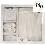 Σετ Βρεφικό Φόρεμα Maria Shop 6-9μην Για Κορίτσι Βαβμβακερό - Image 2