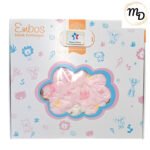 Κουβέρτα Βρεφική Κούνιας 130x105cm Σε Κουτί Maria Shop Για Κορίτσι Βελουτέ - Image 2