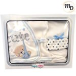 Σετ Ρούχων Βρεφικό Maria Shop 0-3μην. Για Αγόρι Βαμβακερό - Image 2