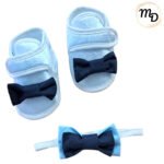 Παπούτσι Με Παπιόν Maria Shop 0-6 μην Για Αγόρι Βαμβακερό