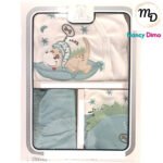 Σετ Ρούχων Βρεφικό Maria Shop 0-3μην. Για Αγόρι Βαμβακερό - Image 2