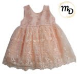 Βρεφικό Φόρεμα Maria Shop 6-9μην.Για Κορίτσι Με Δαντέλα
