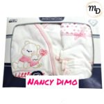 Σετ Ρούχων Βρεφικό Maria Shop 0-3μην. Για Κορίτσι Βαμβακερό - Image 2