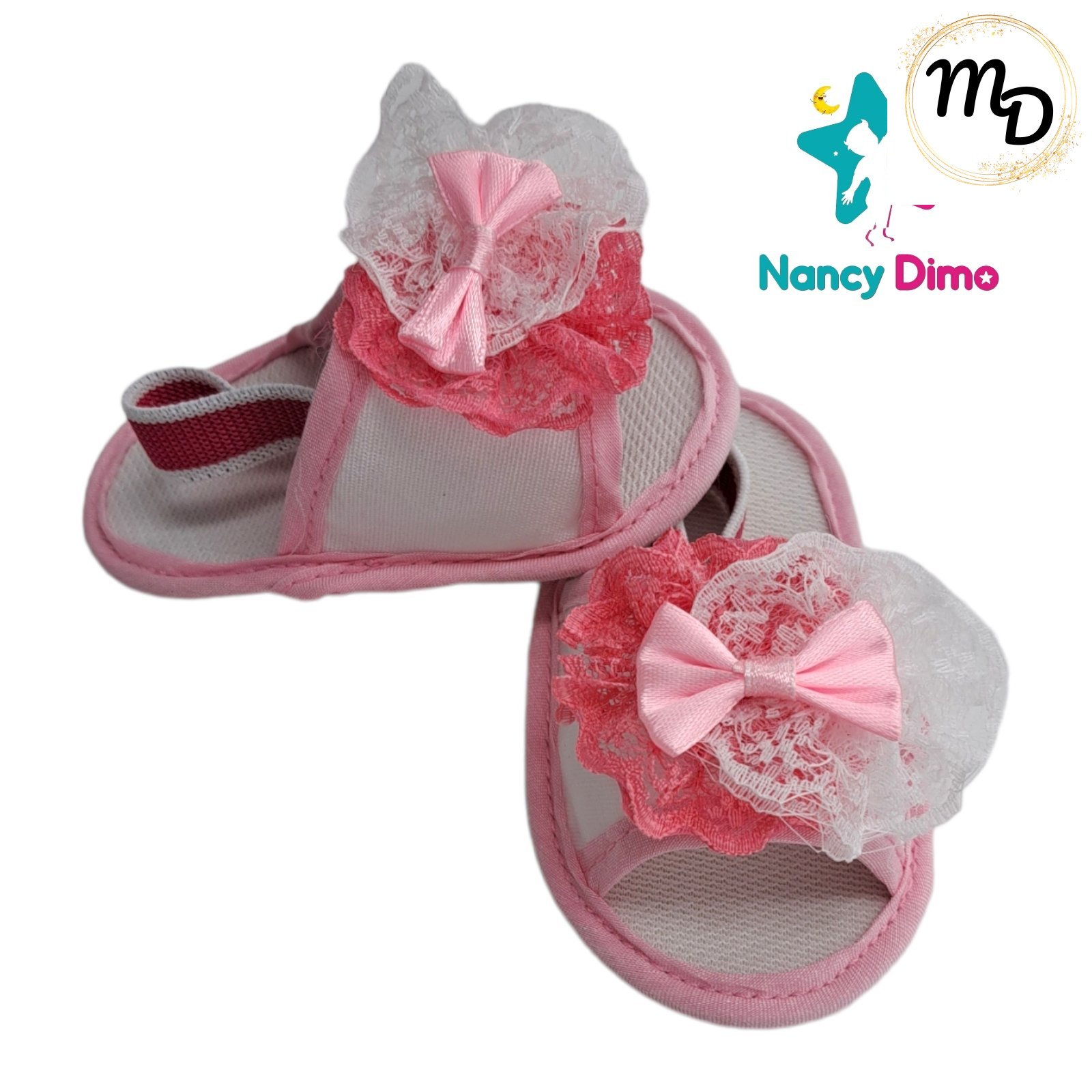 03-1320-o1 Πεδιλάκι Maria Shop Aγκαλιάς Για Κορίτσι Νο 17-18-19 - Image 1