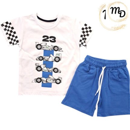 Σετ Παιδικό 3-4-5-6χρ. Maria Shop Για Αγόρι Βαμβακερό