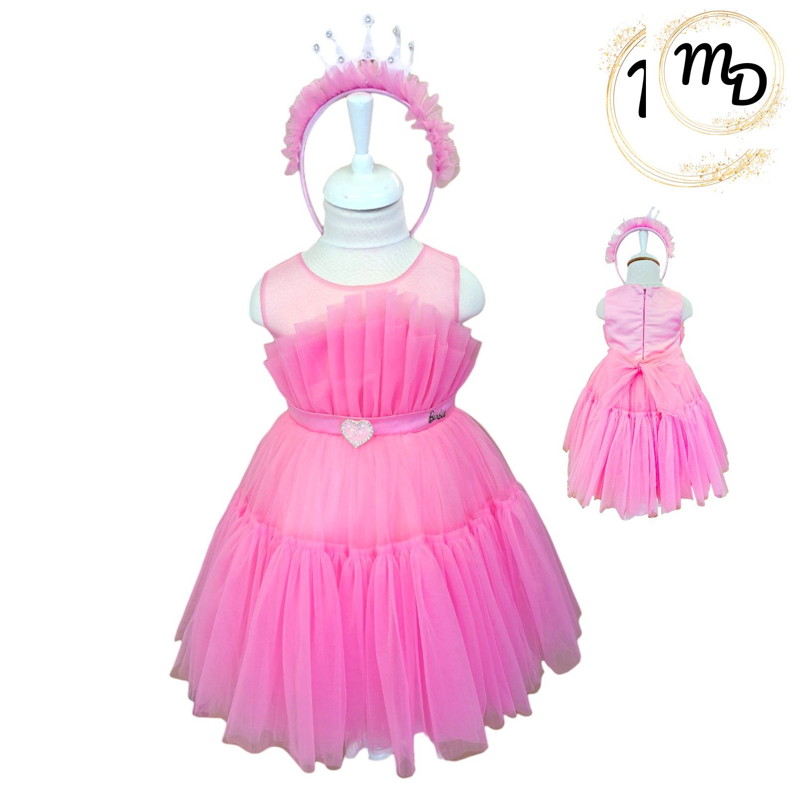 05-01__3100-o1 Παιδικό Φόρεμα Maria Shop 3-4-5-6-7χρ.Για Κορίτσι Βαμβακερό - Image 1