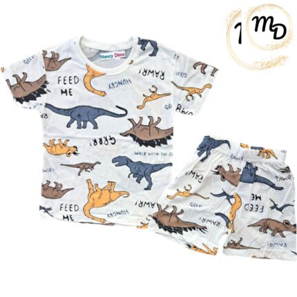 Πυζάμα Παιδική Maria Shop 3-4-5-6-7 χρ. Για Αγόρι Βαμβακερή