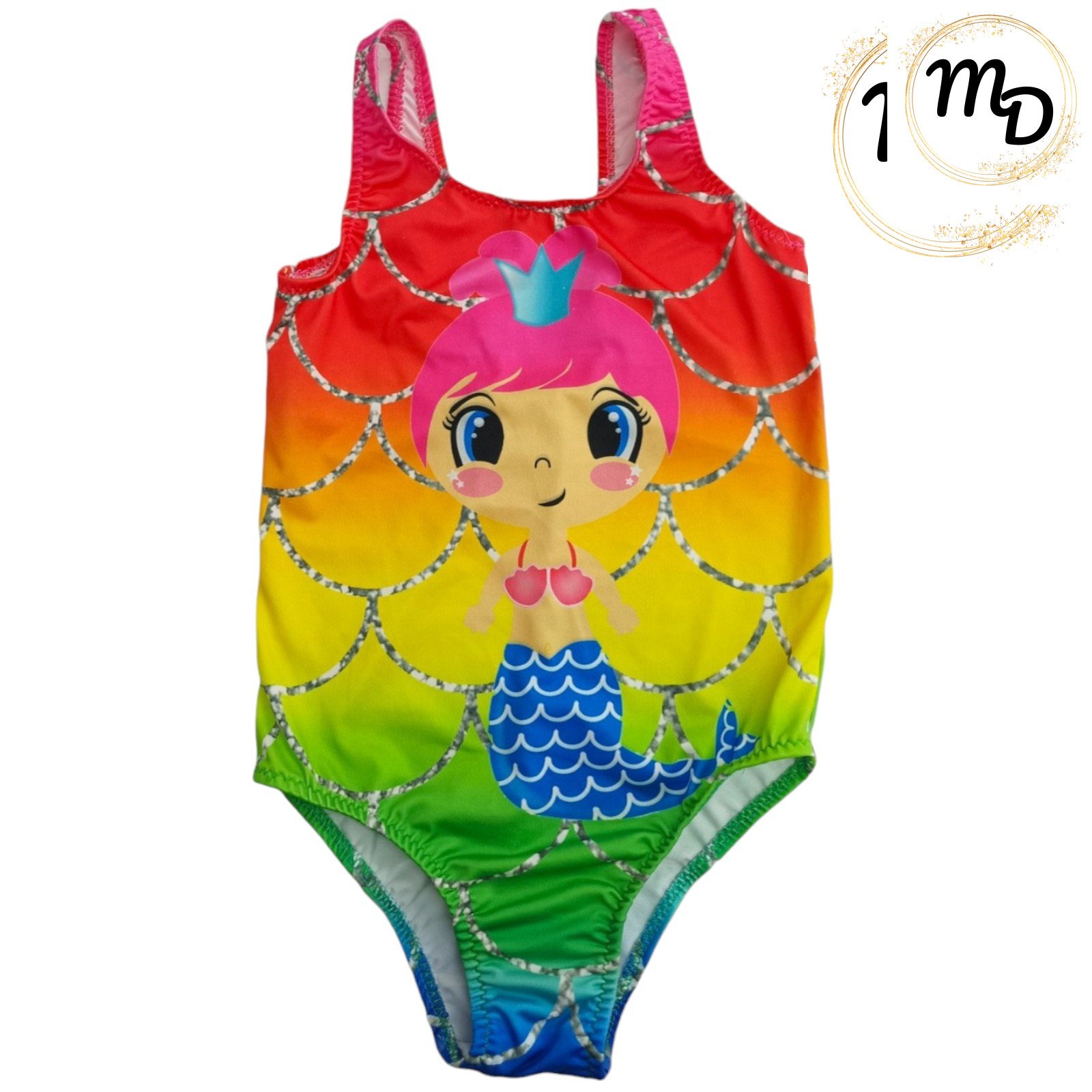 07-0162-o1 Μαγιό Παιδικό Ολόσωμο 1-14χρ. Maria Shop Για Κορίτσι - Image 1